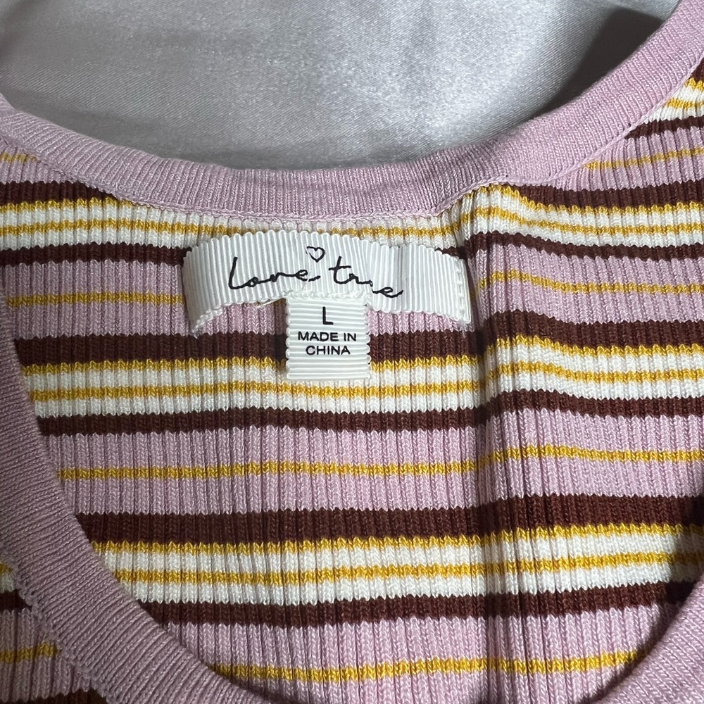 Striped Mini Dress 🍭 - Picture 3 of 3